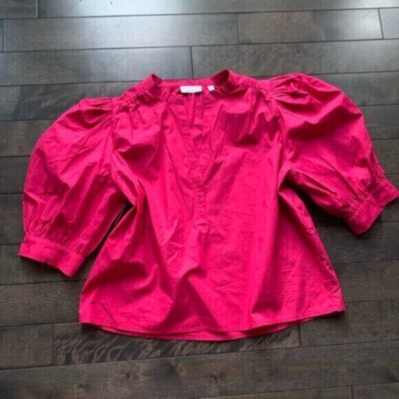 Aritzia Little Moon Fredo Poplin Top - new with tags - Picture 3 of 5